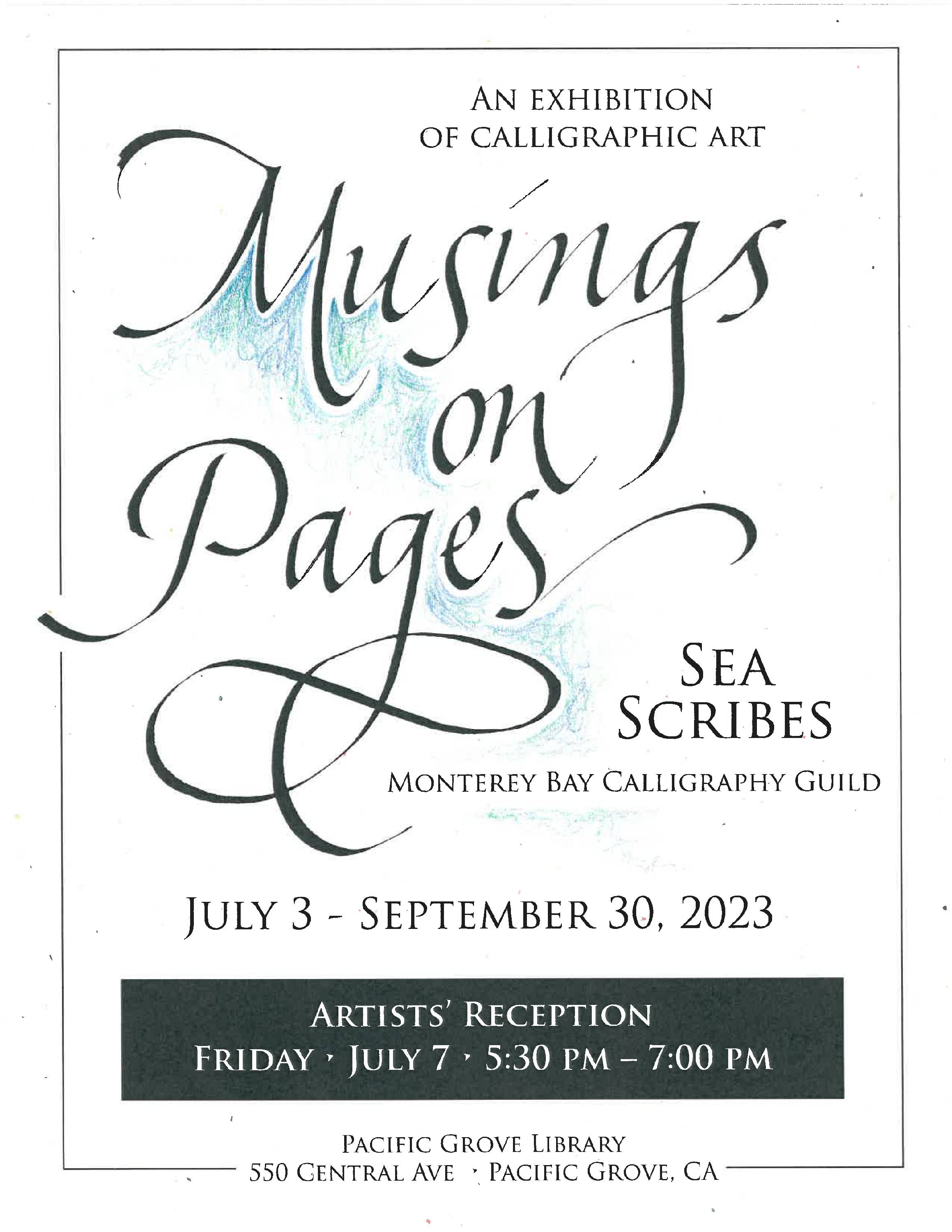 Sea Scribes 2023 Flyer - Copy